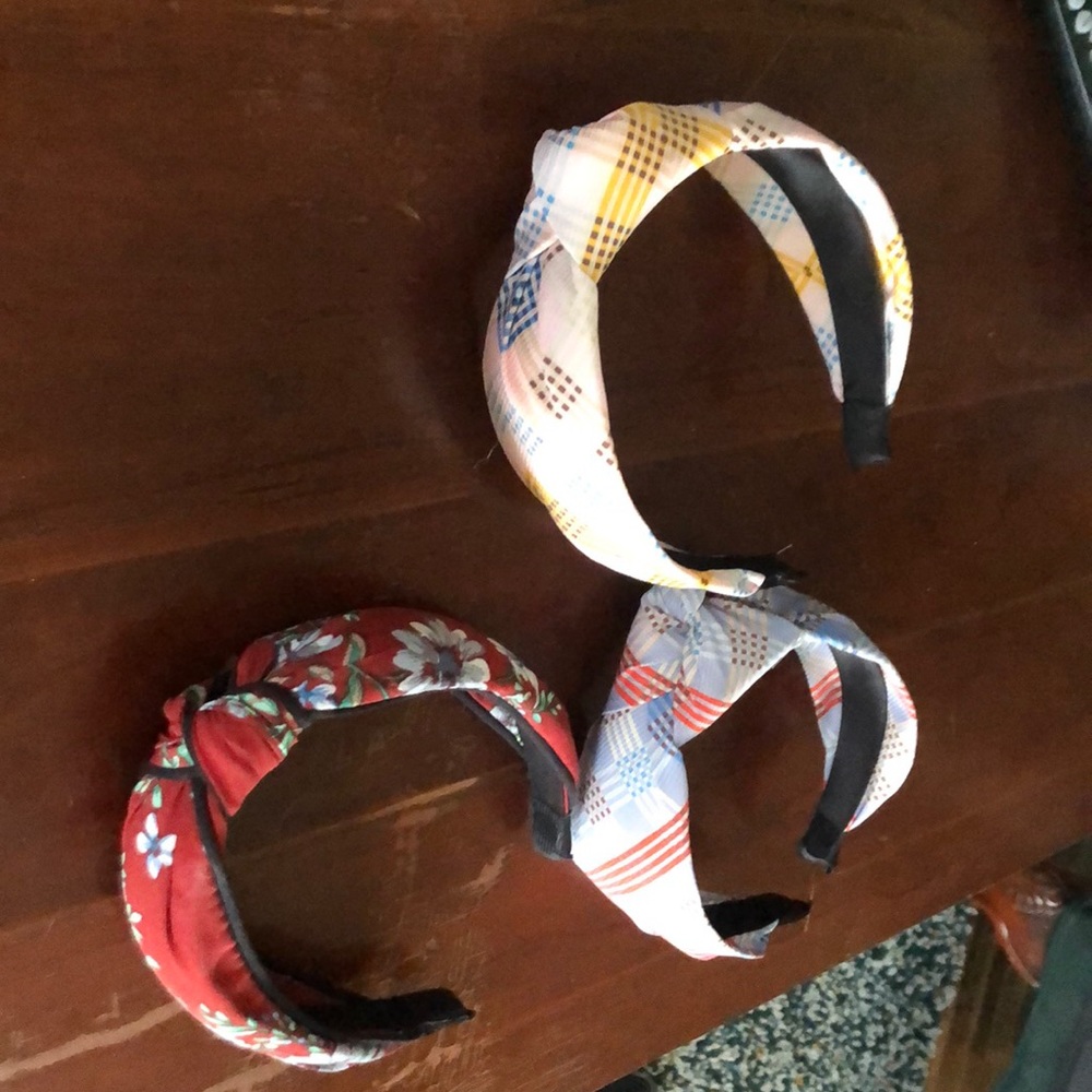 Set of 3 knot top headbands